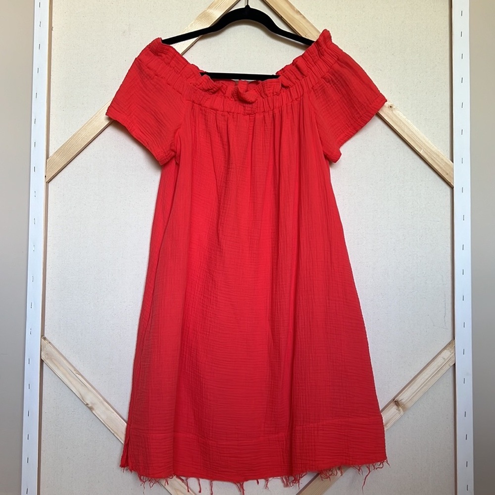 ANTHRO Amadi Off the Shoulder Dress